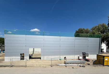 Neubau unserer Lagerhalle